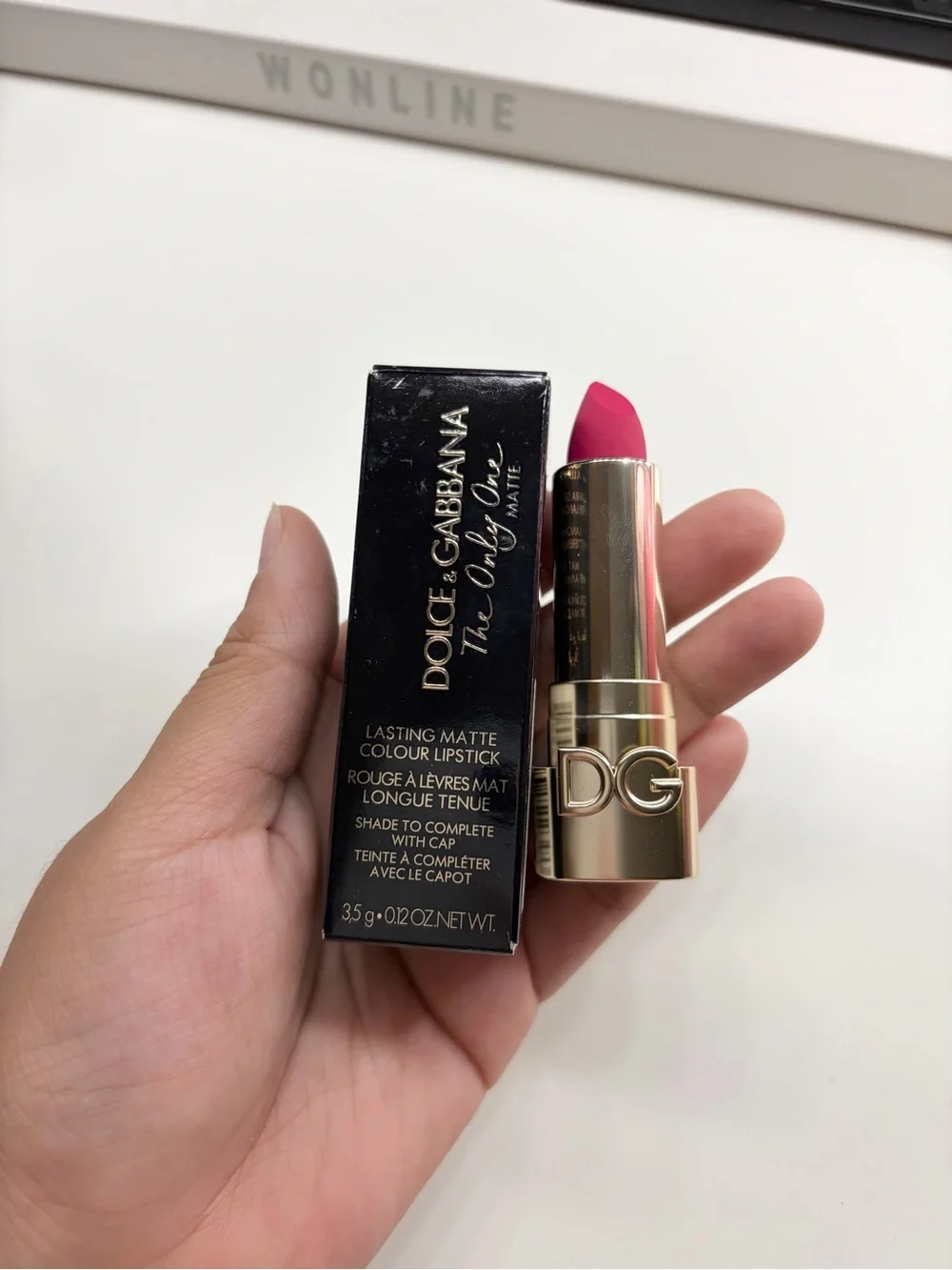 Dolce & Gabbana The Only One Matte “Vivid Fuchsia” Lipstick